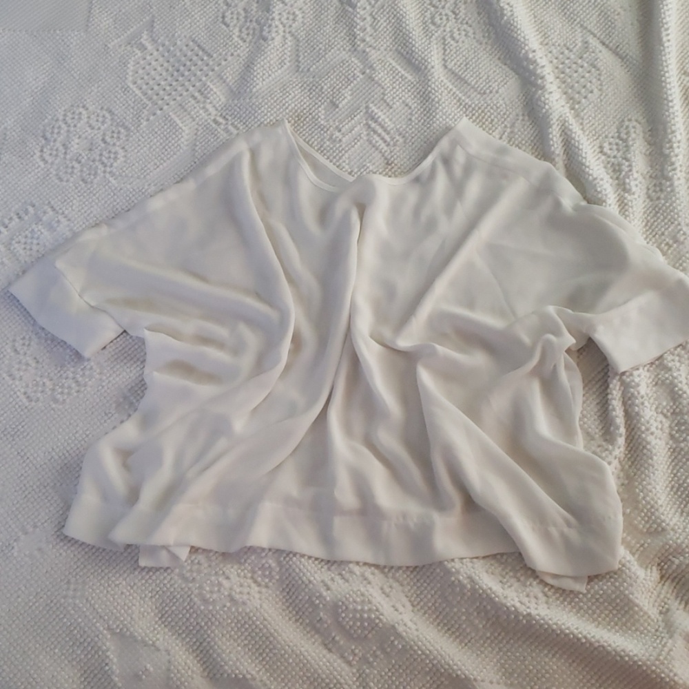 ASOS Chiffon Dolman swing Tshirt